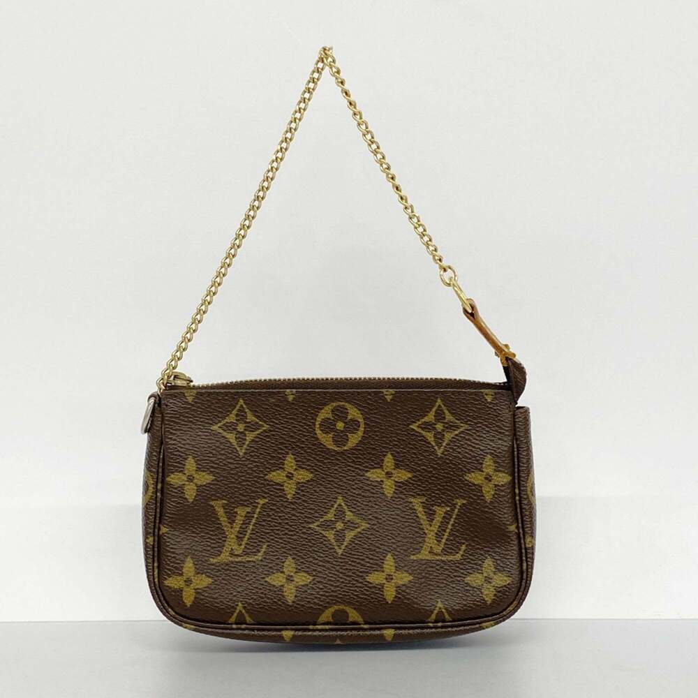 LOUIS VUITTON Brown Monogram Pochette Pouch - Picture 8 of 8